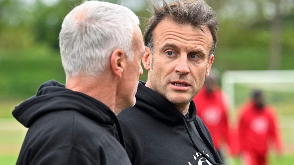 Emmanuel Macron Pays Tribute as Didier Deschamps Leaves France Job