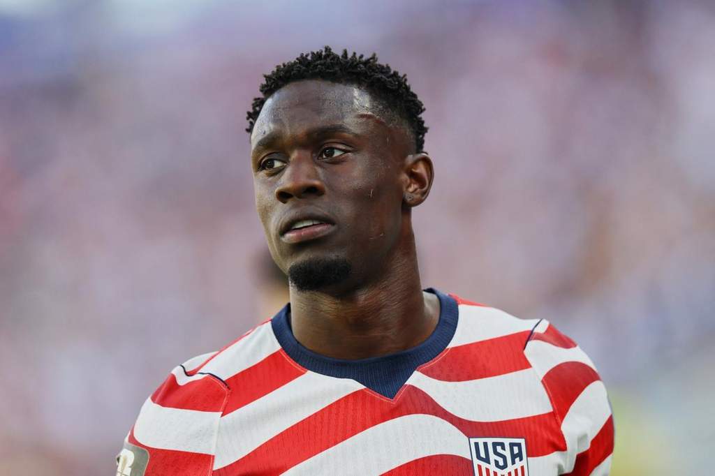 Folarin Balogun during a FIFA World Cup tournament match