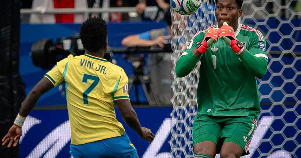 Japan goalkeeper Zion Suzuki in action during a major match